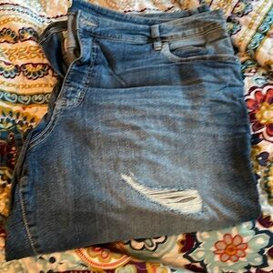 Faded Glory distressed denim